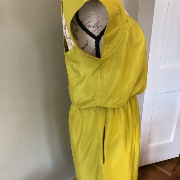 Jessica Simpson Lime Green Dress Size 6 - Picture 6 of 8